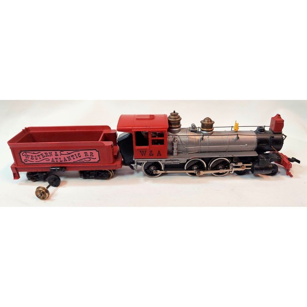 TYCO Dixie Belle Western & Atlantic 4-6-0 4-4-2 Steam Locomotive HO Parts
